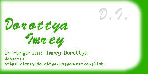 dorottya imrey business card